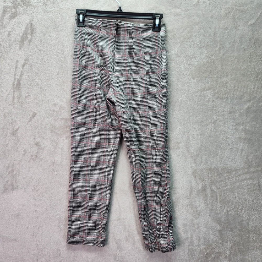 Reformation‎ Plaid Pants Womens 2P Petite High Waist Career Casual Trousers Work